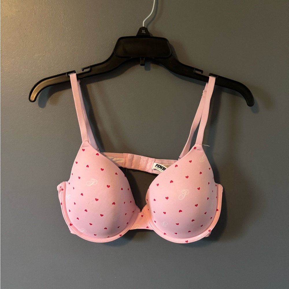 Victoria's Secret Light Pink Heart Bra